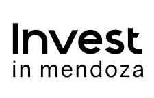 Logo de Invest in Mendoza sitio de oportunidades de negocios en Mendoza Argentina.