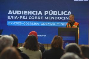 Minería con respaldo ciudadano: Uspallata pidió futuro y trabajo en la Audiencia Pública del Cobre Mendocino