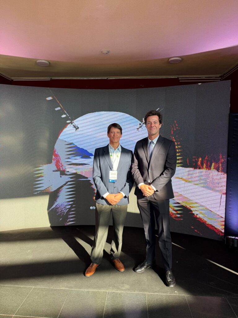 Federico Arce junto a Luis Ducassi Presidente de JAGUAR URANIUM CORP.
