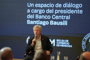 Lo que viene para la economía real: qué dijo el presidente del BCRA en la Bolsa de Comercio de Mendoza